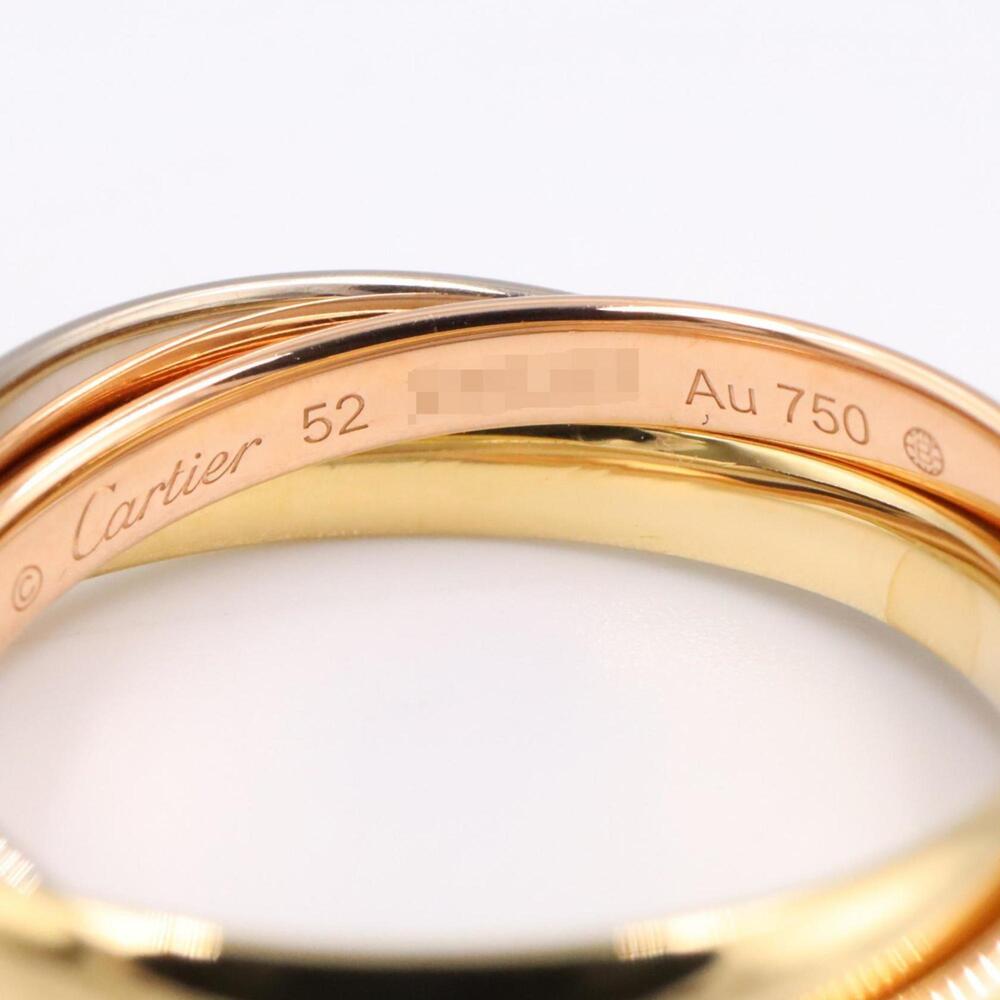 Cartier 18k Gold Trinity Ring - image 3